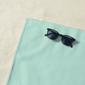 Monogram Kleurblok Horizontale Streep Stijlvol Be Strandlaken (In situ)