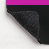 Monogram kleurenblok Stijlvol Abstract geometrisch Muismat (Hoek)