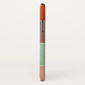 Monogram kleurenvierkanten Case-Mate iPhone case (Achterkant / rechts)