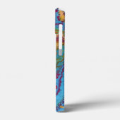 Monogram kleurig Abstract Acrylzuur Case-Mate iPhone Case (Achterkant / Links)