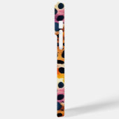 Monogram Kleurrijke Moderne Luipaard Print Case-Mate iPhone Case (Achterkant / Links)