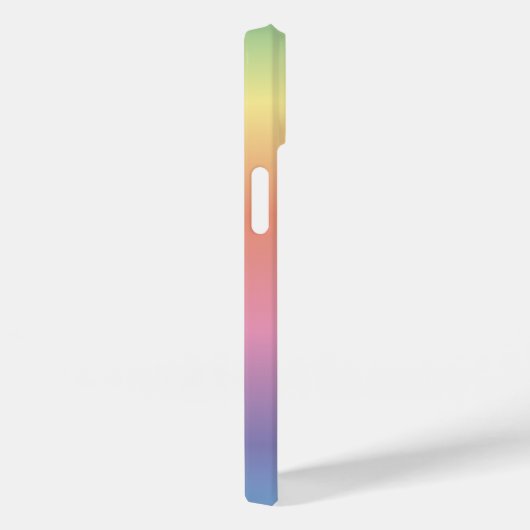 Monogram kleurrijke pasteelregenboogkleuren Case-Mate iPhone case (Achterkant / Rechts)