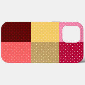 Monogram Kleurrijke Stippen Stijlvol Case-Mate iPhone Case (Achterkant (horizontaal))