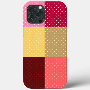 Monogram Kleurrijke Stippen Stijlvol Case-Mate iPhone Case