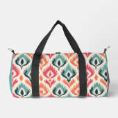 Monogram Kleurrijke Tribal Abstract Patroon Plunjezak (Voorkant)