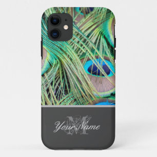  monogram kleurrijke vrek veren! Case-Mate iPhone case