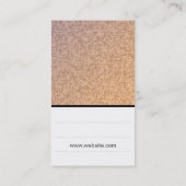 Monogram | Kleurstof Visitekaartje (Achterkant)