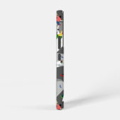 Monogram klimmen binnenshuis samsung galaxy hoesje (Rechterkant)