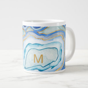 Monogram Kobalt Agate II Grote Koffiekop