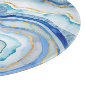 Monogram | Kobalt Agate II Snijplank (Hoek)