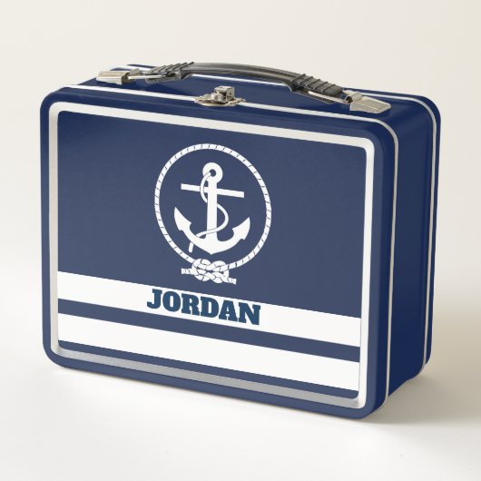 Monogram koele nautische anker (Voorkant)