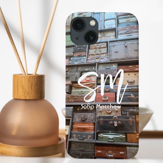 Monogram Koffer Toren Foto Reizen Case-Mate iPhone Case
