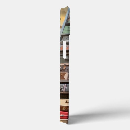 Monogram  koffertoren Fotoreis Case-Mate iPhone Case (Achterkant / Rechts)