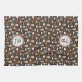 Monogram koffie Lover Theedoek (Horizontaal)