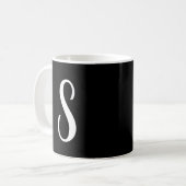MONOGRAM KOFFIE MOK SCRIPT (Voorkant links)