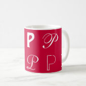 Monogram Koffiemok (Voorkant rechts)