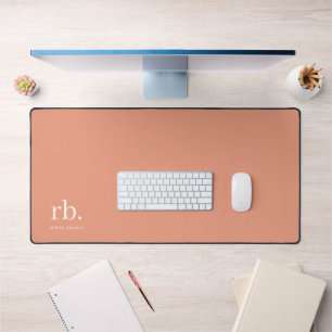 Monogram Koraal Peach Elegant Feminine minimalist Bureaumat