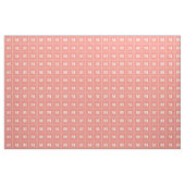 Monogram koraalstrepen stof (Yard (91,4 cm))