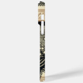 Monogram Kunst Nieuwe Vormgeving Case-Mate iPhone Case (Achterkant / Links)