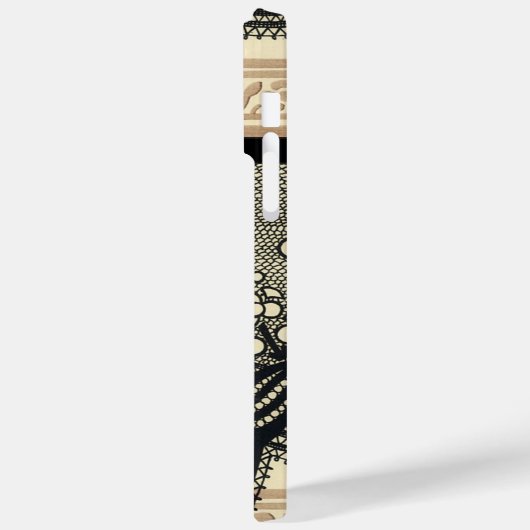 Monogram  Kunst Nieuwe Vormgeving Case-Mate iPhone Case (Achterkant / Links)