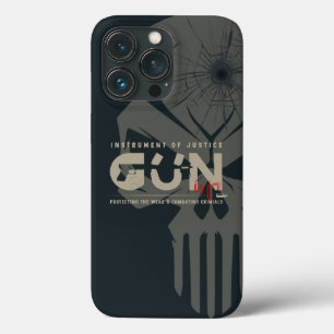 Monogram Kunst van Gun (Donkere modus) Case-Mate iPhone Case