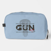 Monogram kunst van het Pistool | Toilettasje (Voorkant)