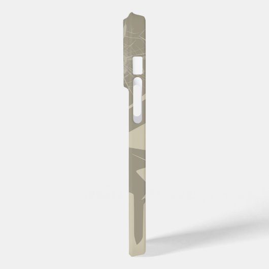 Monogram Kunst van Pistool | Case-Mate iPhone Case (Achterkant / Links)