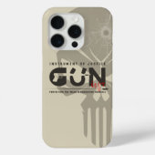 Monogram Kunst van Pistool | Case-Mate iPhone Case (Achterkant)