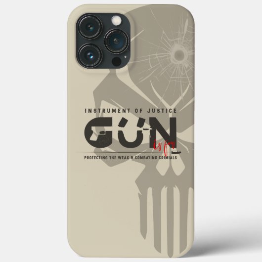 Monogram Kunst van Pistool | Case-Mate iPhone Case (Achterkant)