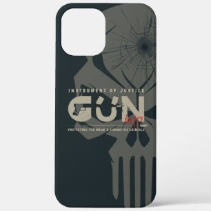 Monogram Kunst van Pistool (Donkere modus) Case-Mate iPhone Case