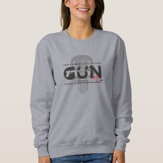Monogram Kunst van Pistool | Vrouwen Trui (Voorkant)