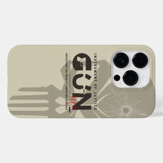Monogram Kunst van wapens | Case-Mate iPhone Case (Achterkant (horizontaal))