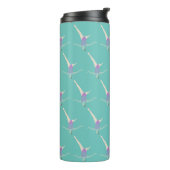 Monogram kunstmatig zwemmen thermosbeker (Gedraaid links)