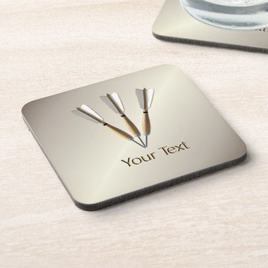 Monogram kunstontwerp bier onderzetter (Linkerzijde)