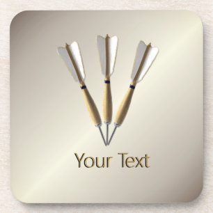 Monogram kunstontwerp bier onderzetter