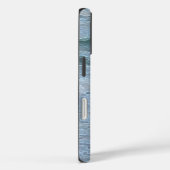 Monogram Kunstzinnige Blauwe Groene Oceaangolven K Case-Mate iPhone Case (Achterkant / Rechts)