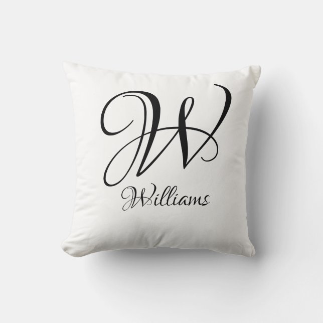 Monogram Kussen (Voorkant)