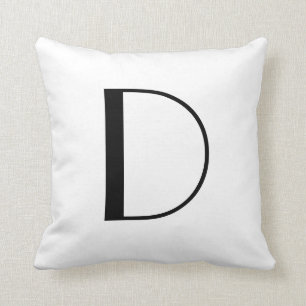 Monogram Kussen Letter D