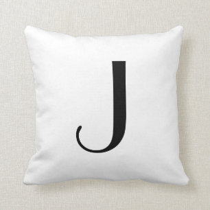 Monogram Kussens Letter J