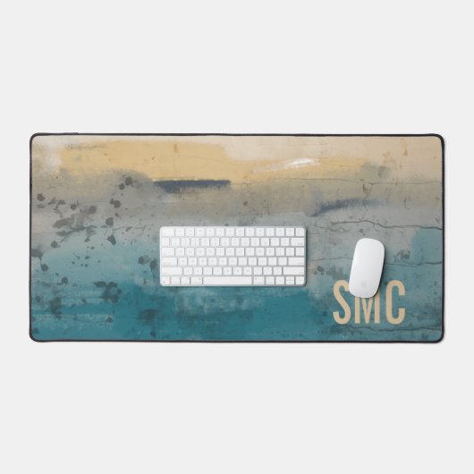 Monogram Kust Abstract Bureaumat (Keyboard & Muis)