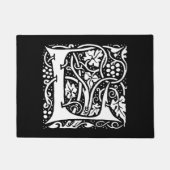  Monogram L Art Nouveau Deurmat (Voorkant)