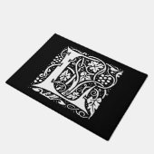 Monogram L Art Nouveau Deurmat (Schuin)