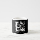  Monogram L Art Nouveau Espresso Kop (Voorkant)