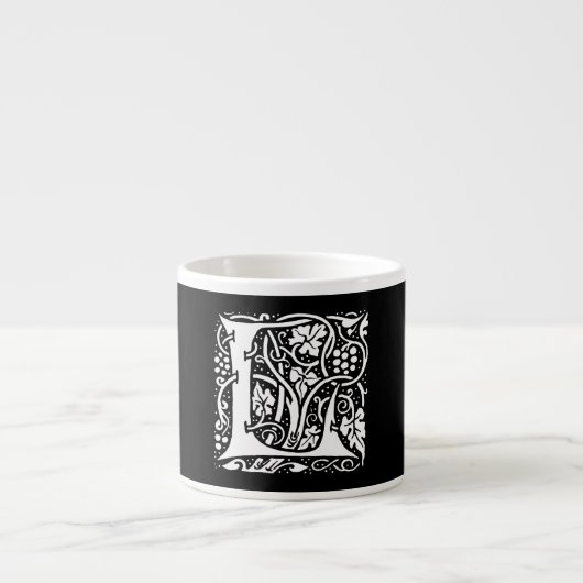  Monogram L Art Nouveau Espresso Kop (Voorkant)