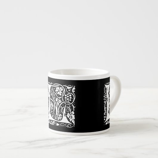  Monogram L Art Nouveau Espresso Kop (Voorkant rechts)