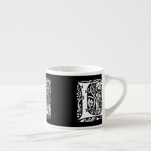 Monogram L Art Nouveau Espresso Kop (Rechts)