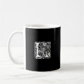  Monogram L Art Nouveau Koffiemok (Links)