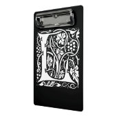 Monogram L Art Nouveau Mini Klembord (Angled2)