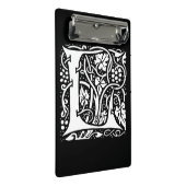Monogram L Art Nouveau Mini Klembord (Schuin)