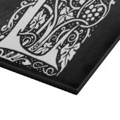 Monogram L Art Nouveau Snijplank (Hoek)